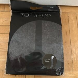 Indie Sleeze suspender tights